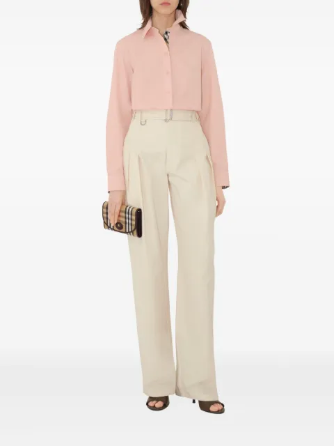 Burberry Highlands chain-strap wallet​