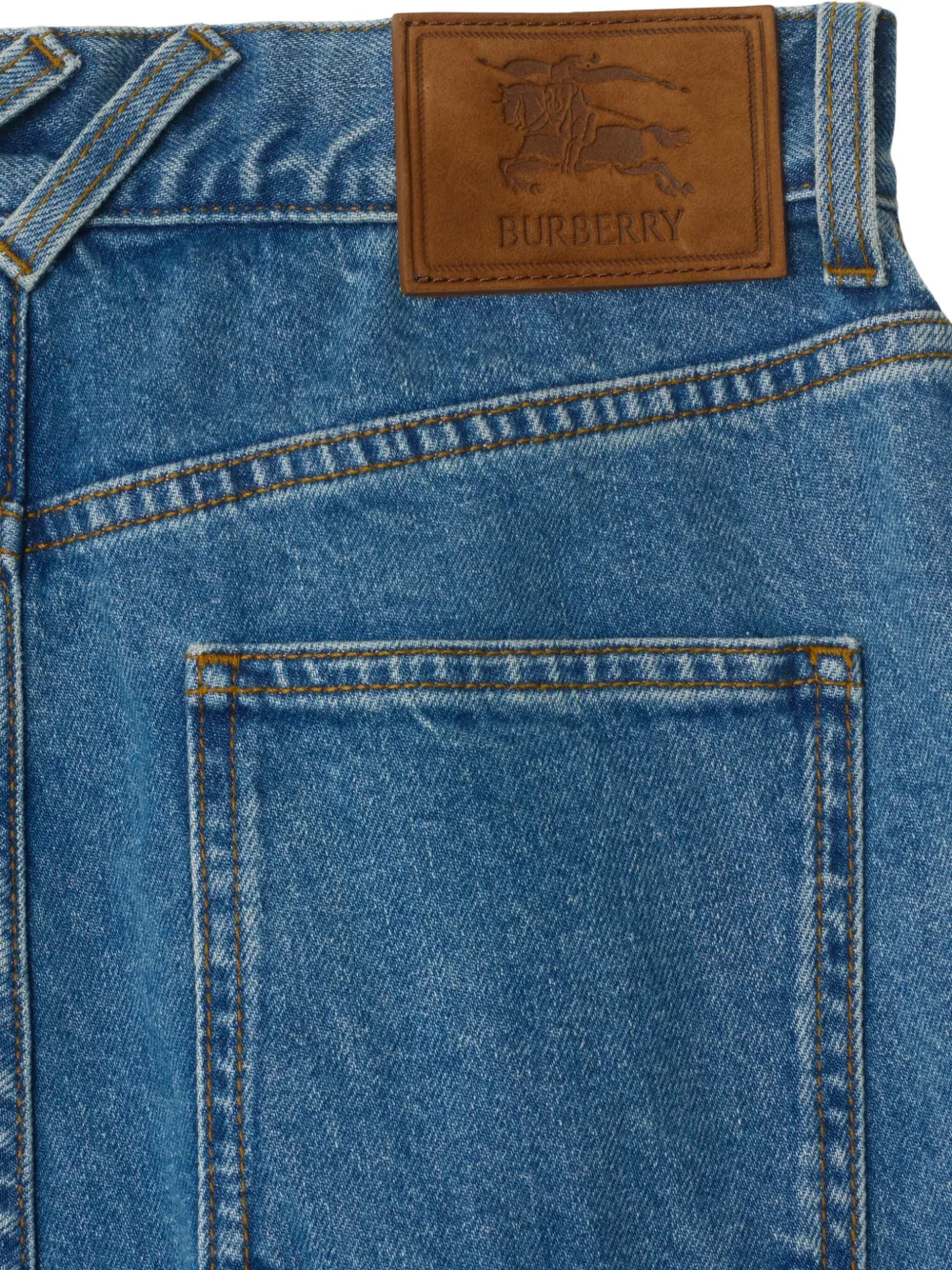 Burberry high-rise jeans - Blauw