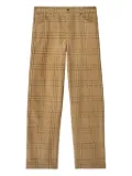 Burberry checked corduroy trousers - Neutrals
