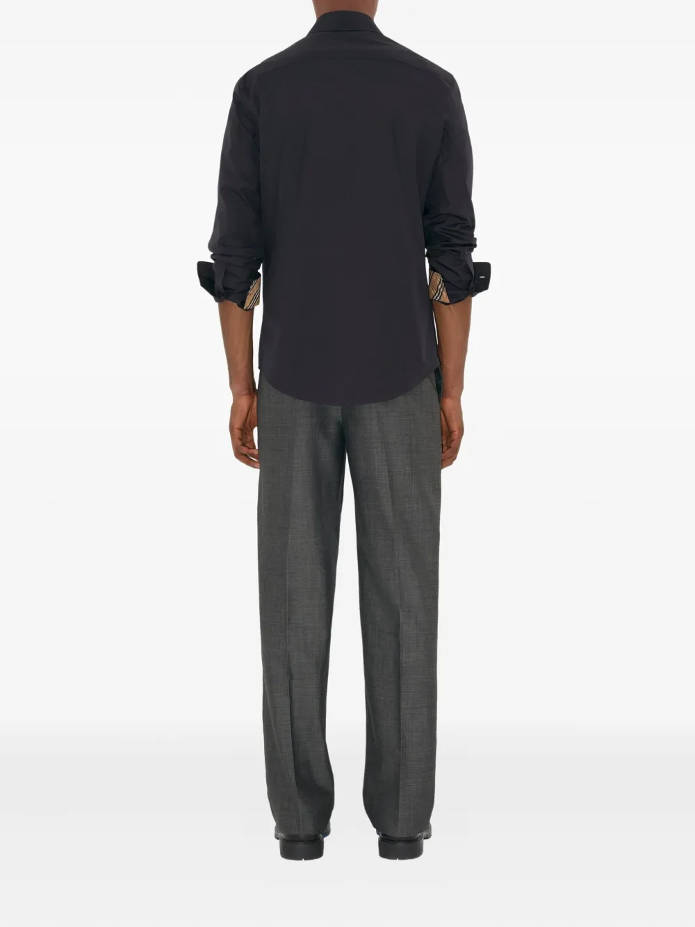 Burberry Katoenen overhemd Blauw