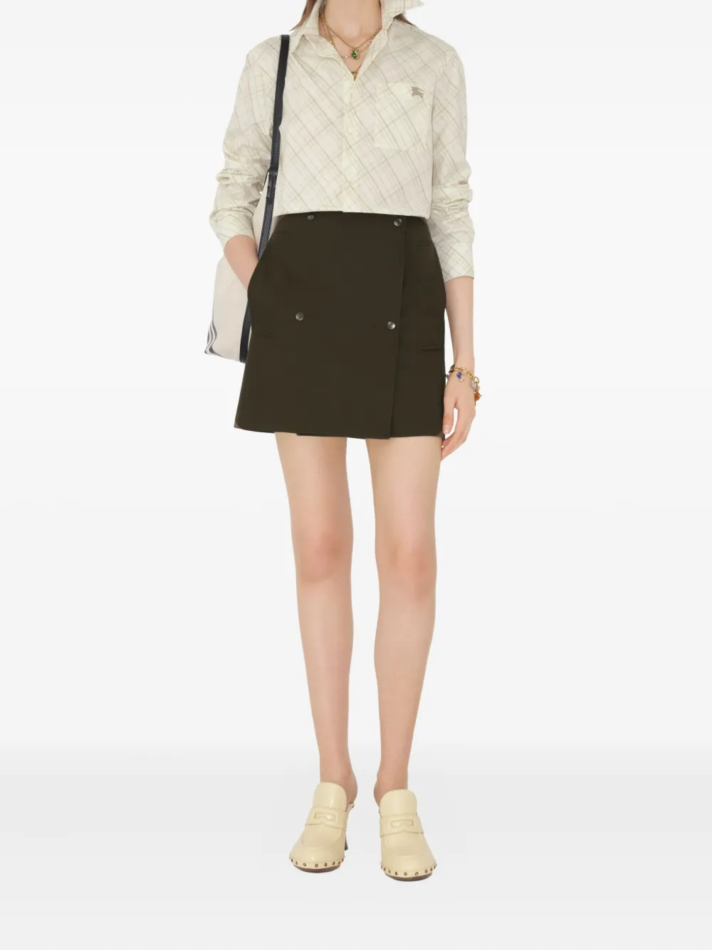 Burberry Trench Mini Skirt