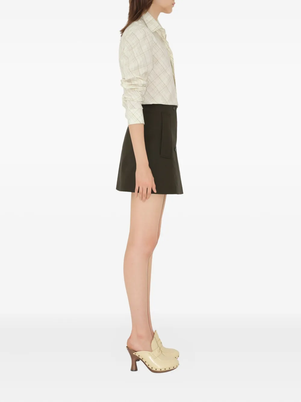 Burberry Mini-rok - Bruin