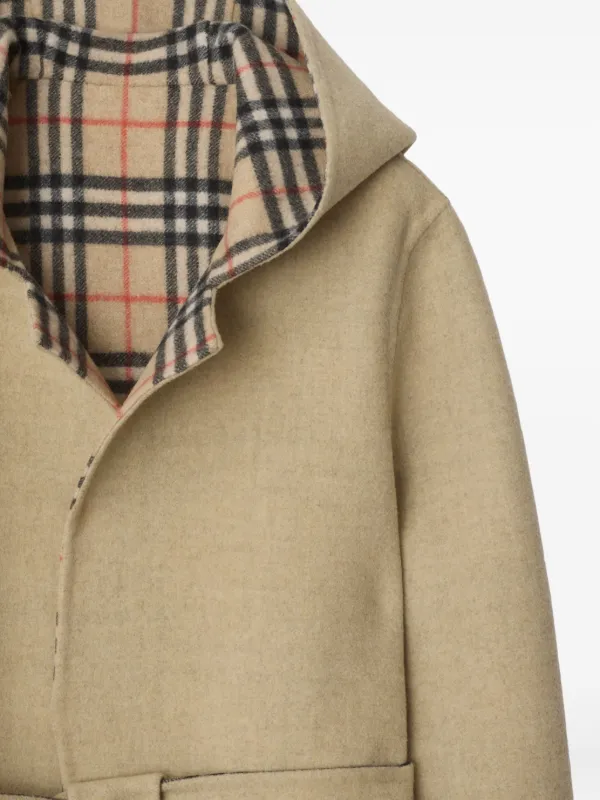 Burberry リバーシブル コート | ニュートラル | FARFETCH JP
