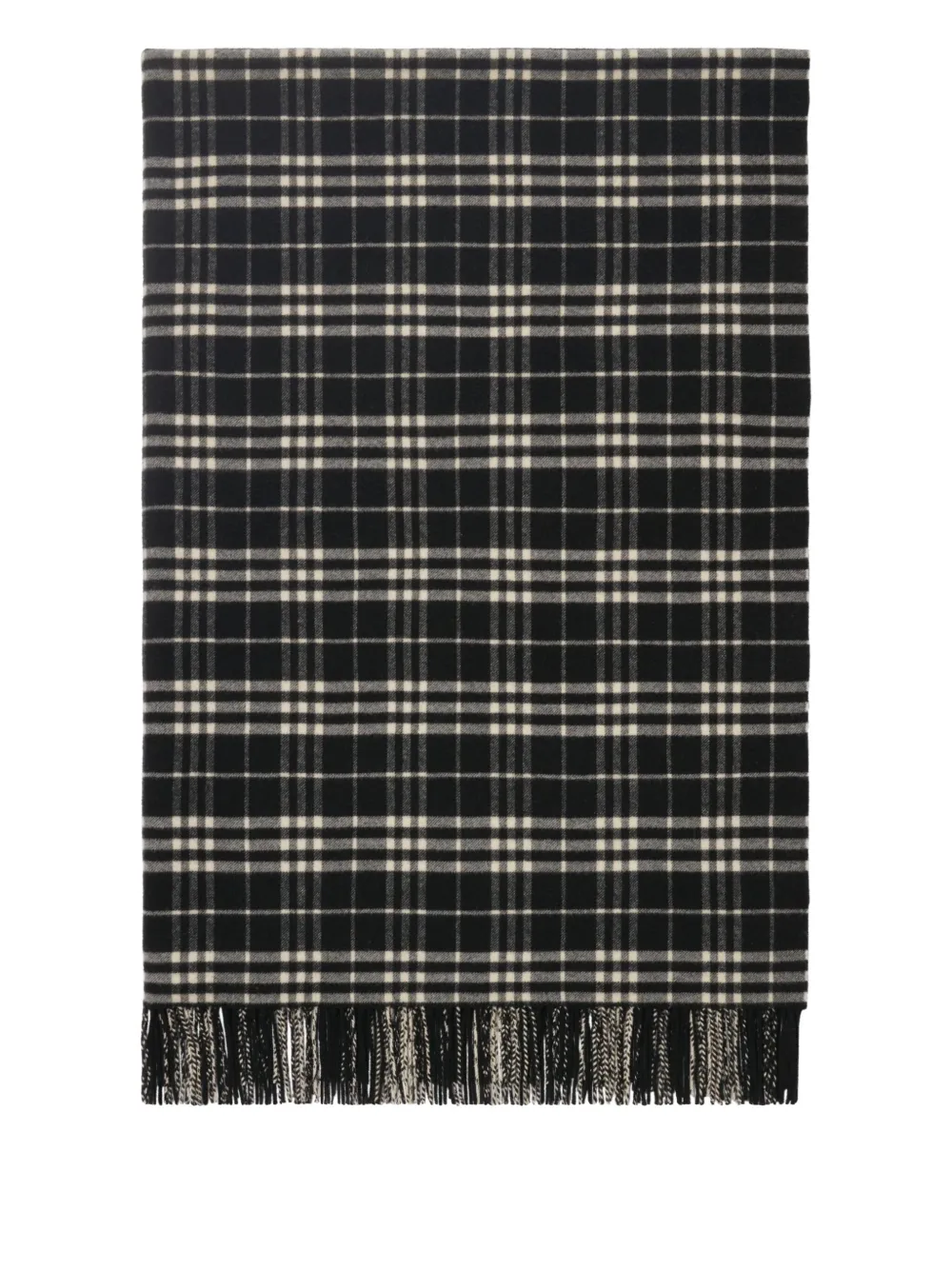 Burberry check-pattern blanket | Black | Image 1