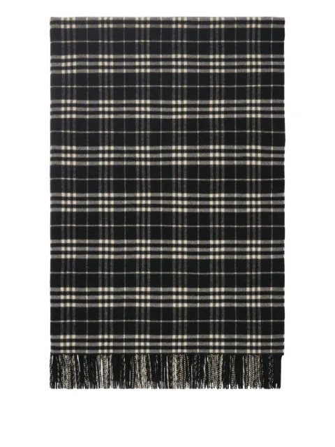 Burberry check-pattern blanket 