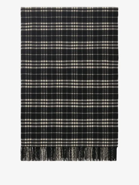 Burberry Check wool cashmere blanket 