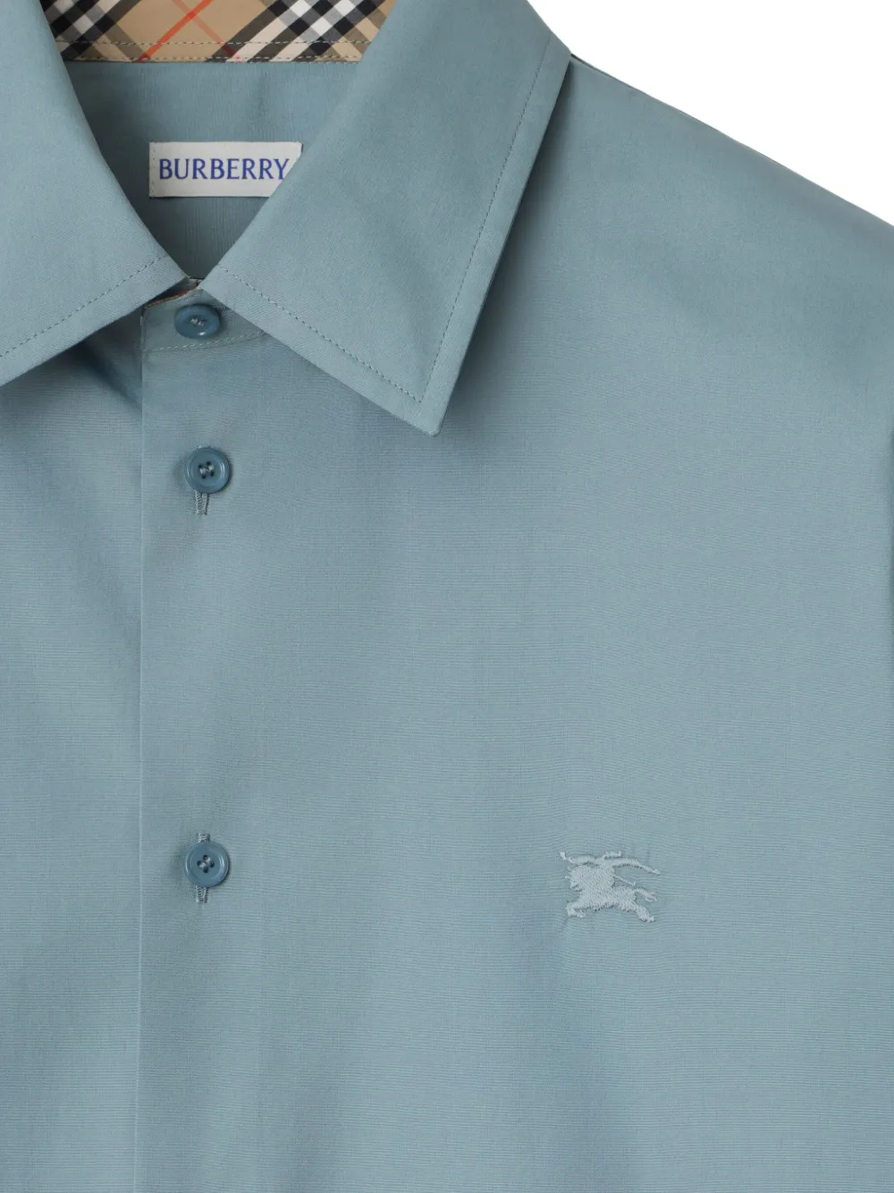 Burberry Katoenen overhemd - Blauw
