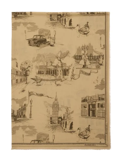 Burberry London Landmarks scarf