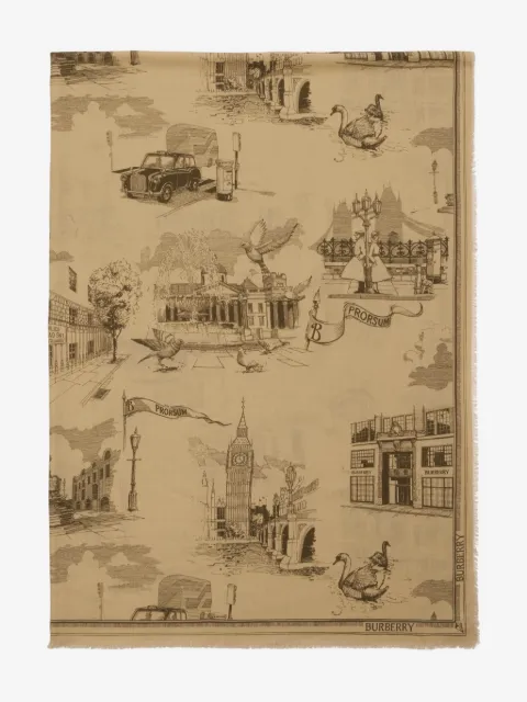 Burberry mascada London Landmarks