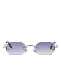 John Dalia Amaru sunglasses - Silver