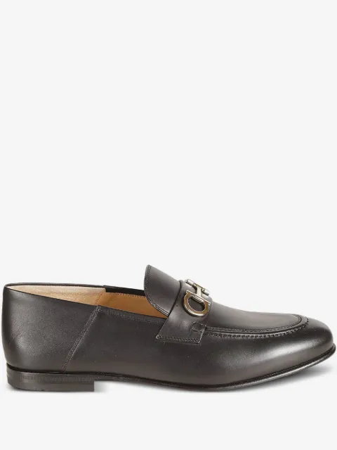 Ferragamo Gancini-detail loafers