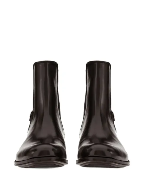 Ferragamo buckle ankle boots