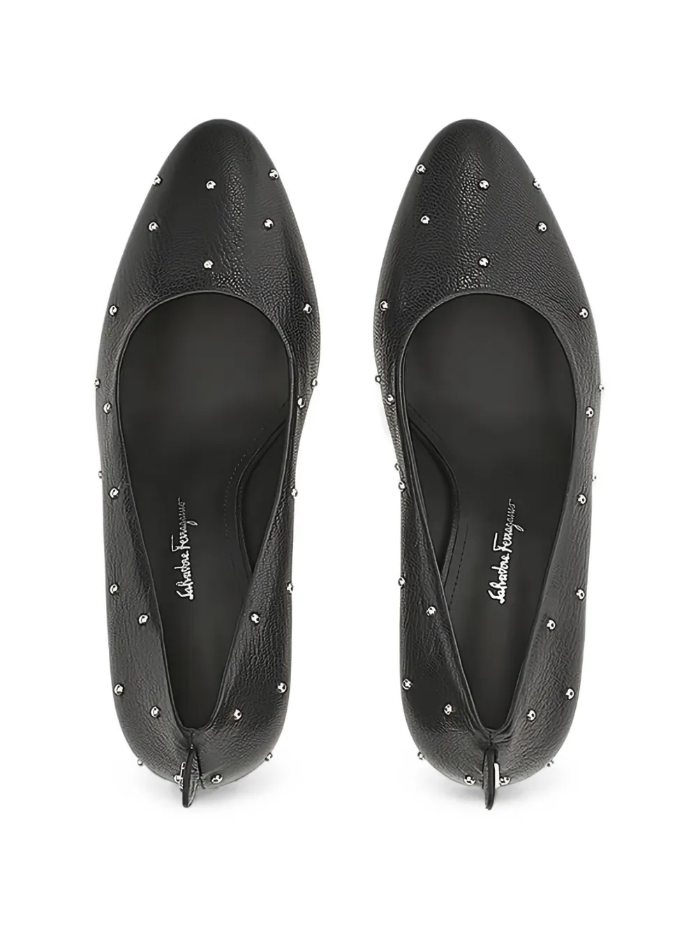 Ferragamo plain pumps Zwart