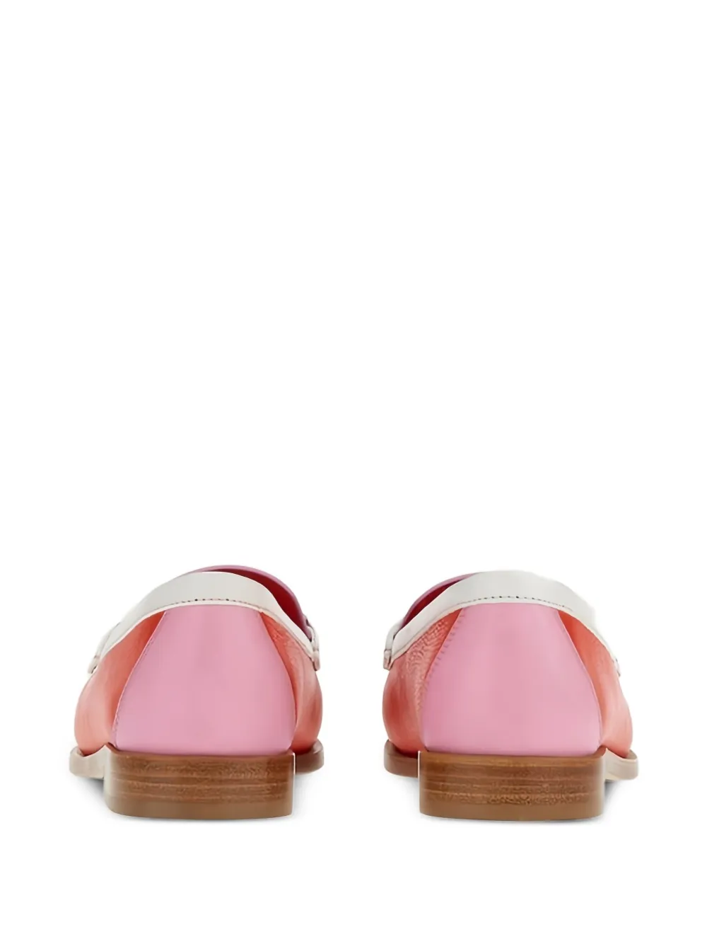 Ferragamo leather loafers Pink
