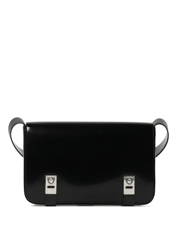 Ferragamo レザー メッセンジャーバッグ メッセンジャーバッグ - メンズ | Ferragamo