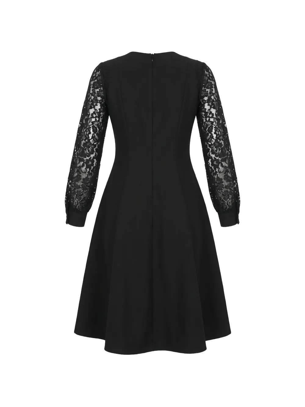 Valentino Garavani Mini-jurk met kant Zwart