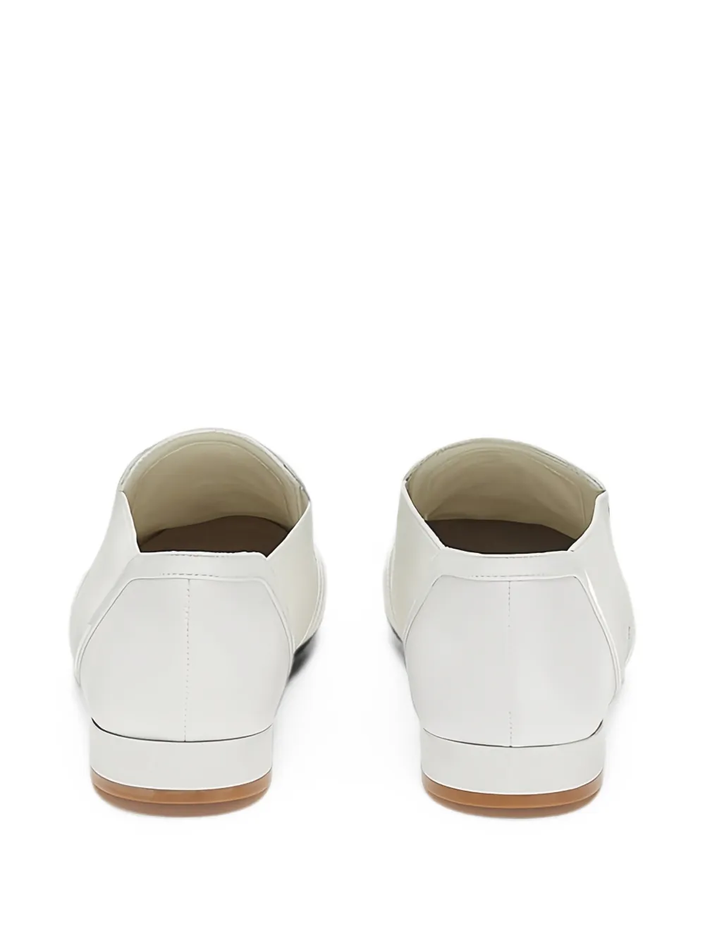 Ferragamo elasticated side panel loafers Wit