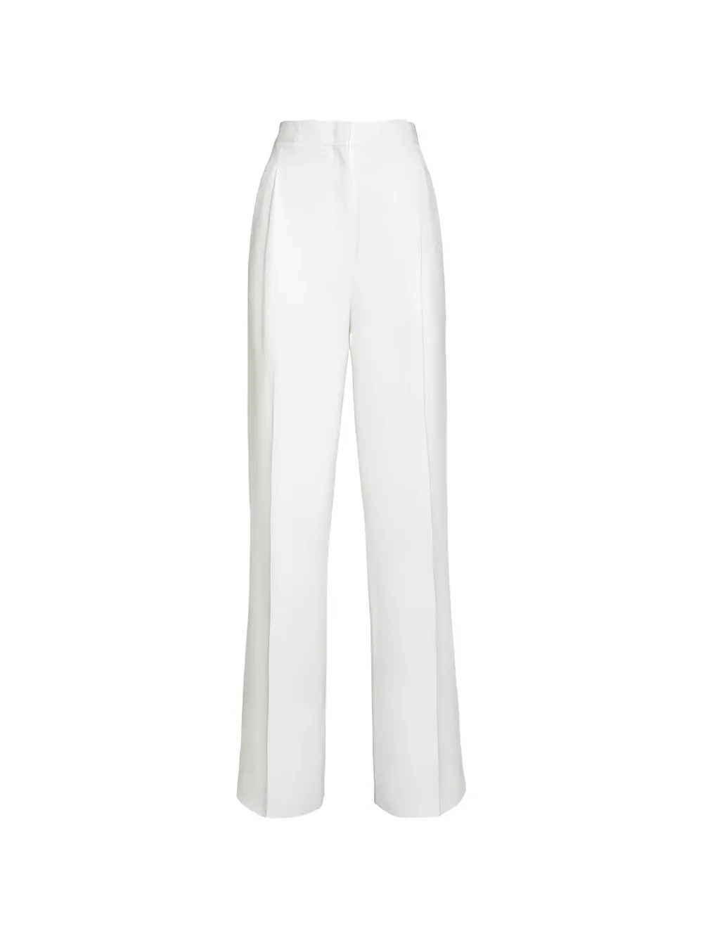 Ferragamo pleated straight-leg trousers - Weiß