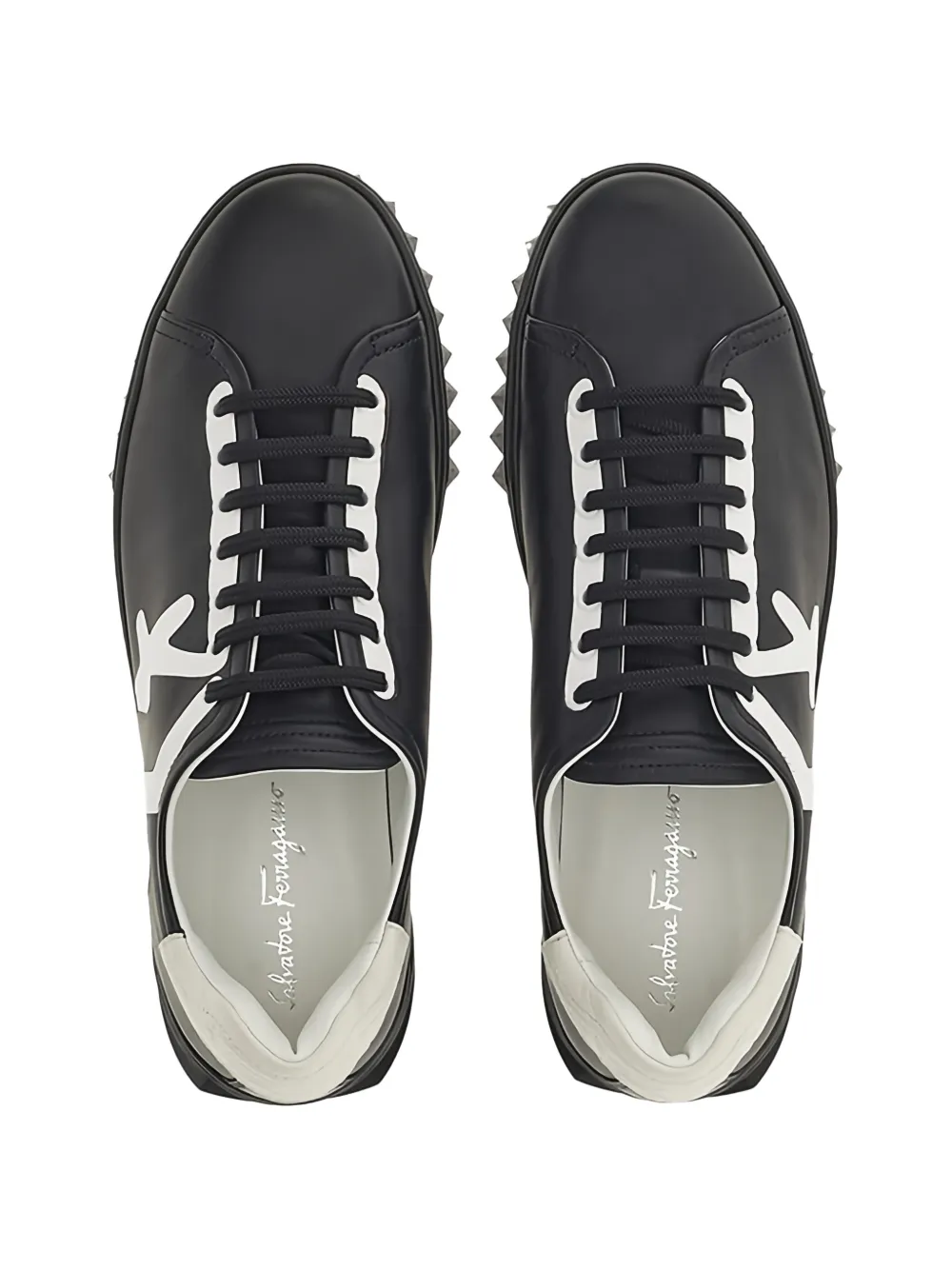 Ferragamo low-top sneakers Zwart
