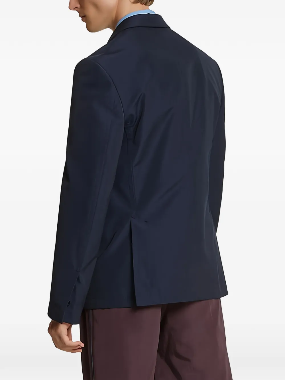 Ferragamo Blazer met drie knopen Blauw