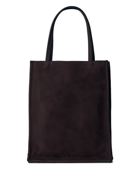The Row small To Go suede tote bag