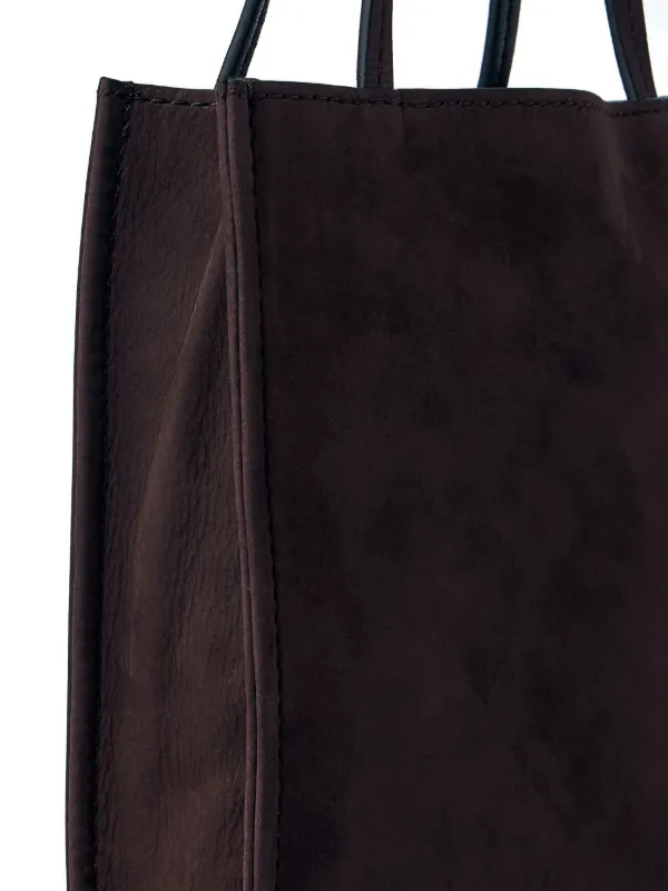 上質 ★ THE ROW To Go Small suede tote bag The Row Small To Go Suede Tote Bag | Brown | FARFETCH