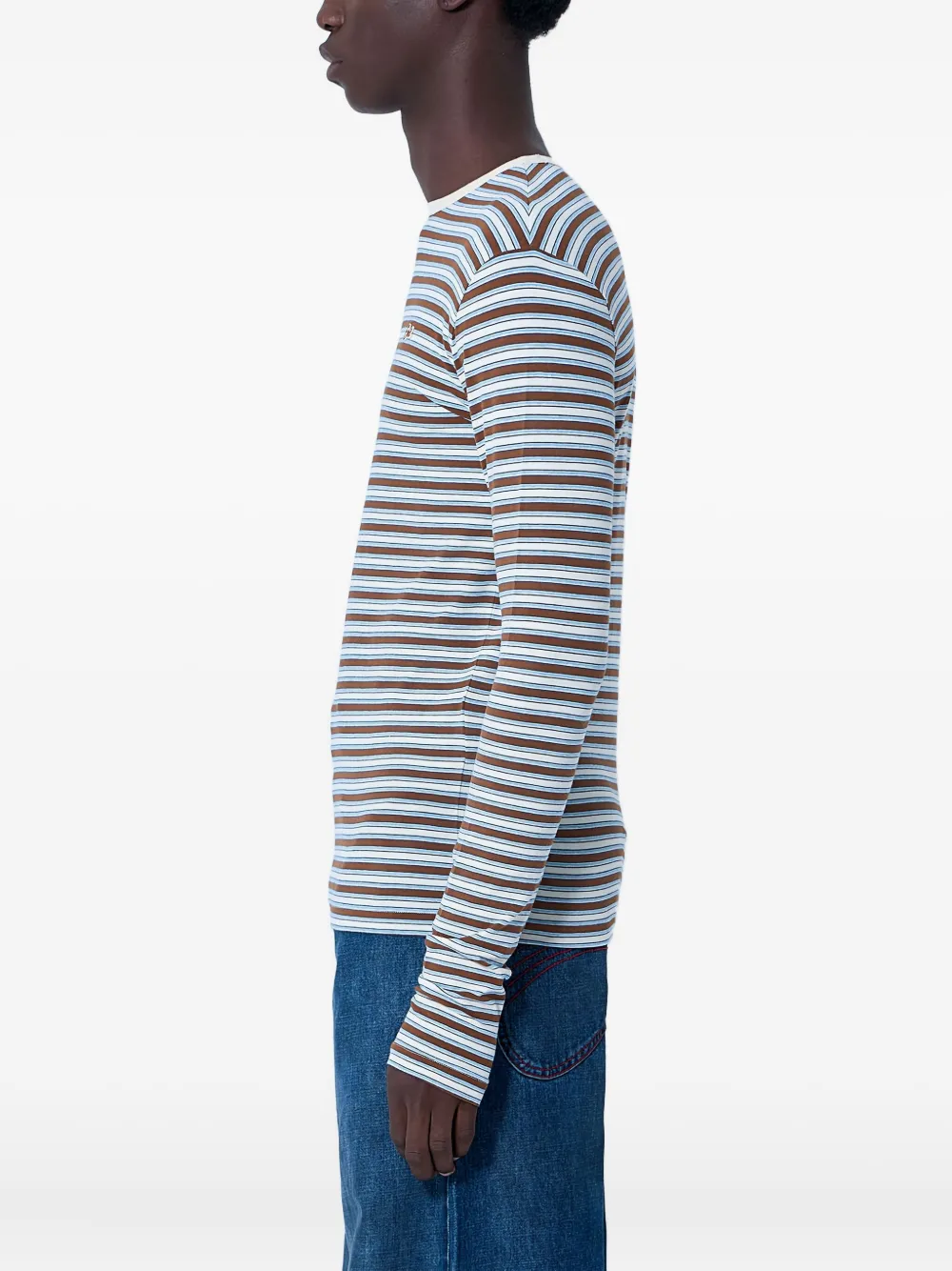 ERL striped crew-neck T-shirt Bruin