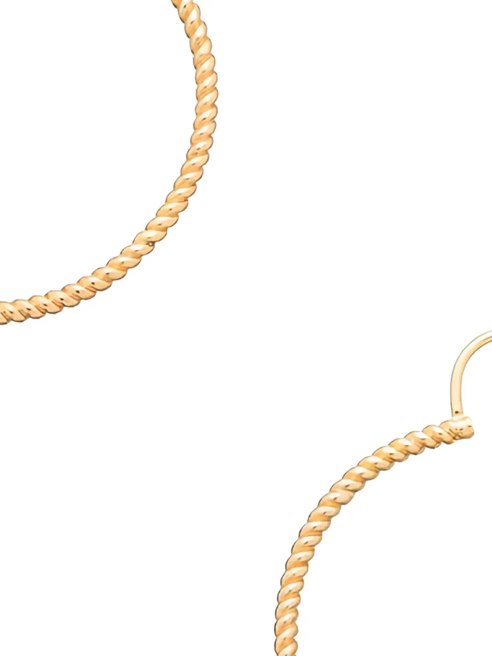 A.P.C. twisted hoop earrings | Image 2
