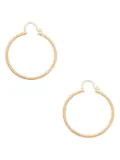 A.P.C. twisted hoop earrings - Gold