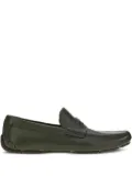 Ferragamo penny-slot leather loafers - Brown
