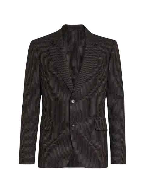 Ferragamo pinstripe single-breasted blazer