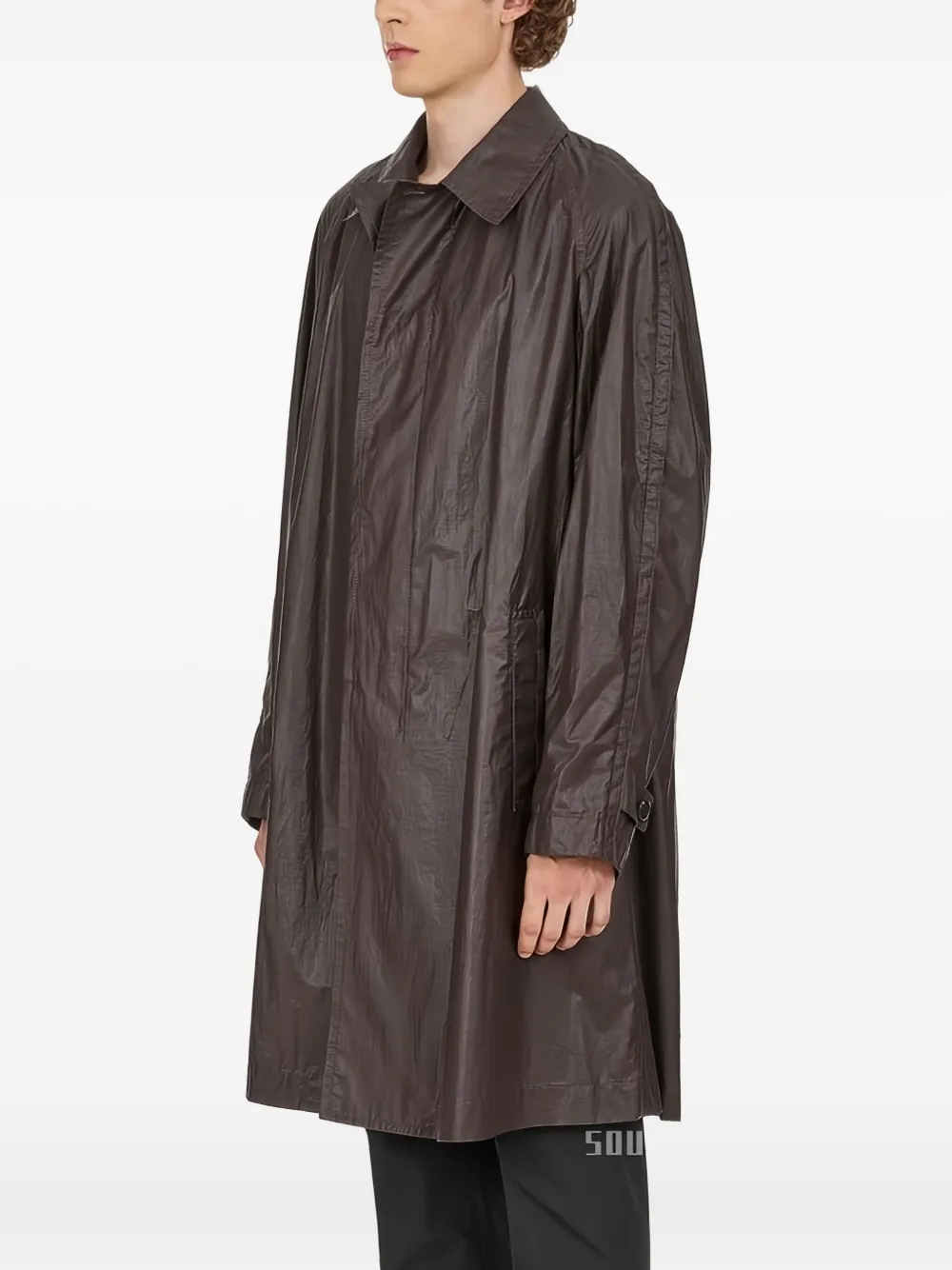 Ferragamo button-up parka Bruin