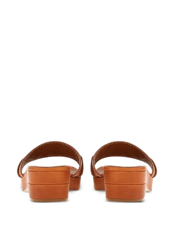 Ferragamo レザー サンダル | ブラウン | FARFETCH JP