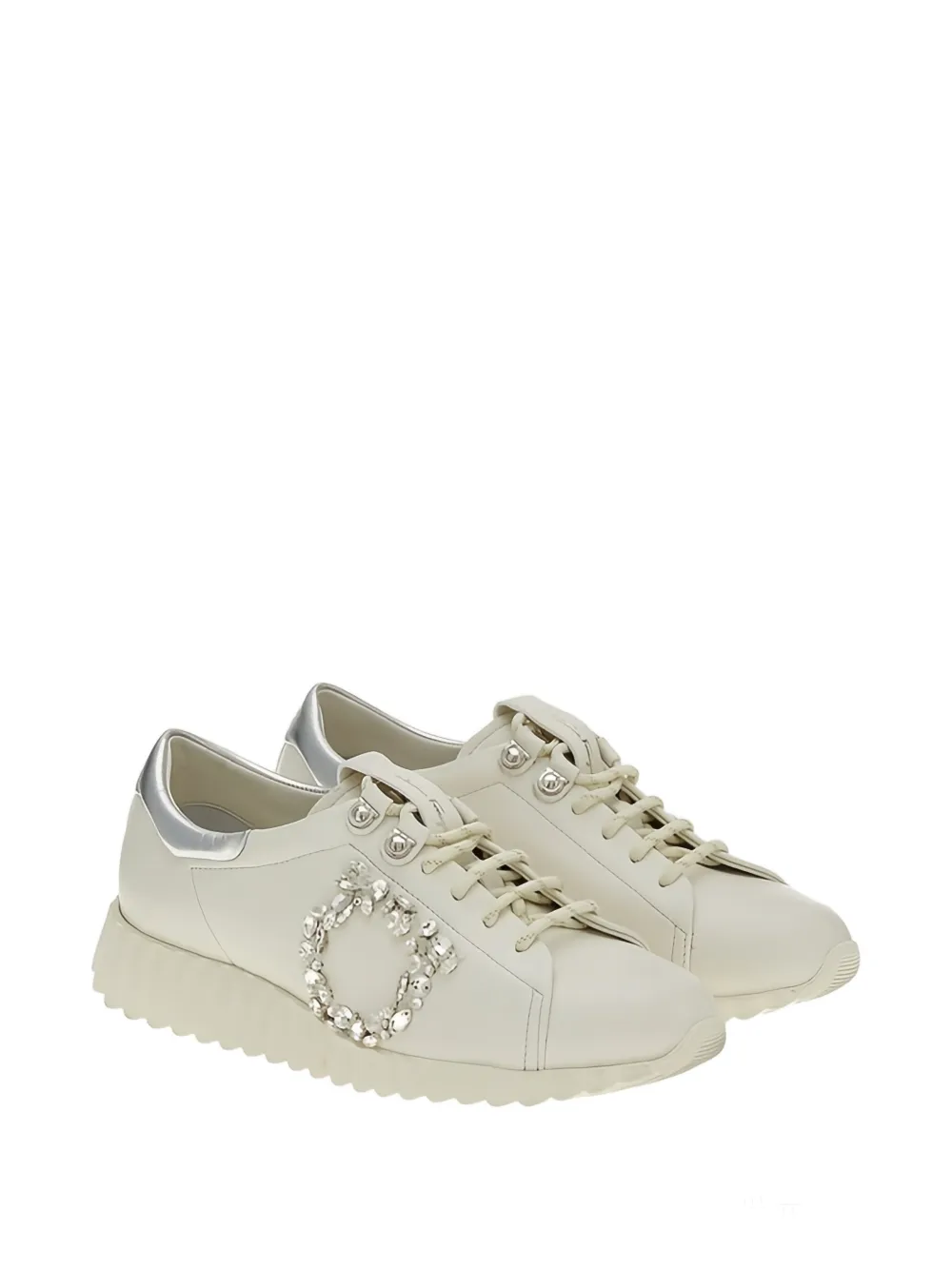 Ferragamo Gancini-motif sneakers - Beige