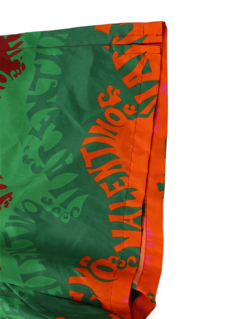 Valentino Garavani Shorts met logoprint Rood