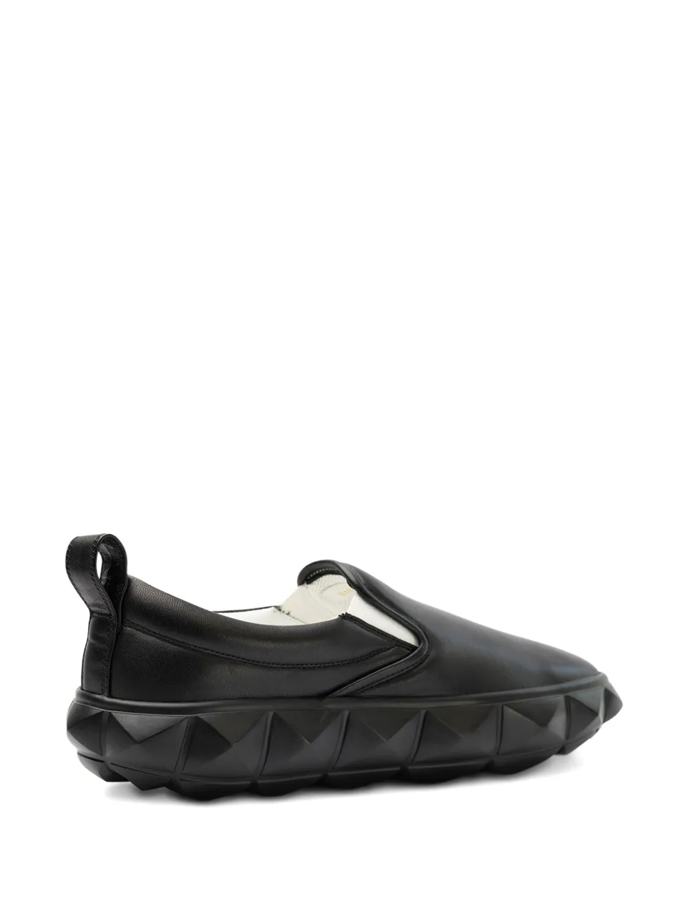 Valentino Garavani studded slip-on sneakers Zwart
