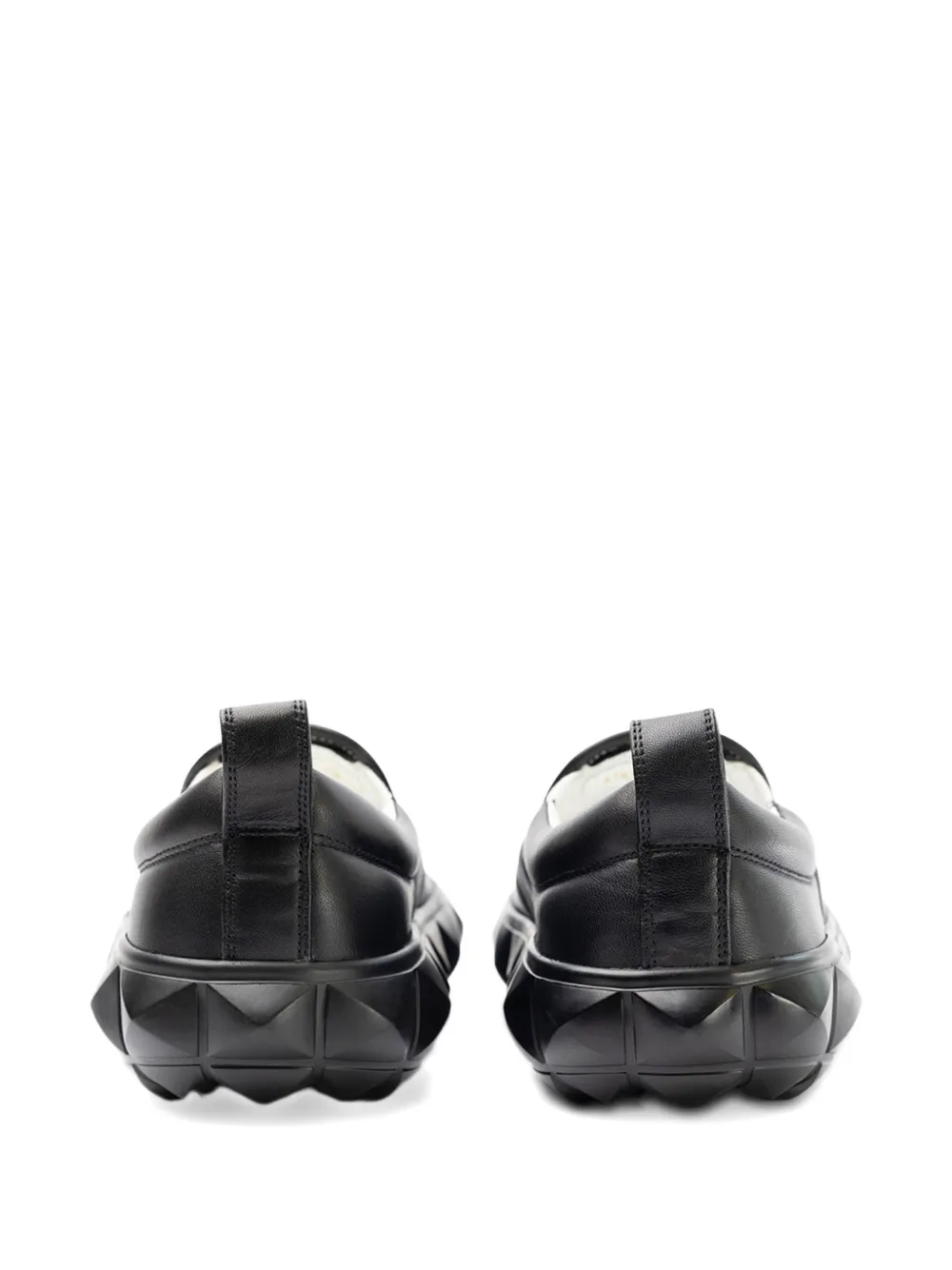 Valentino Garavani studded slip-on sneakers Zwart