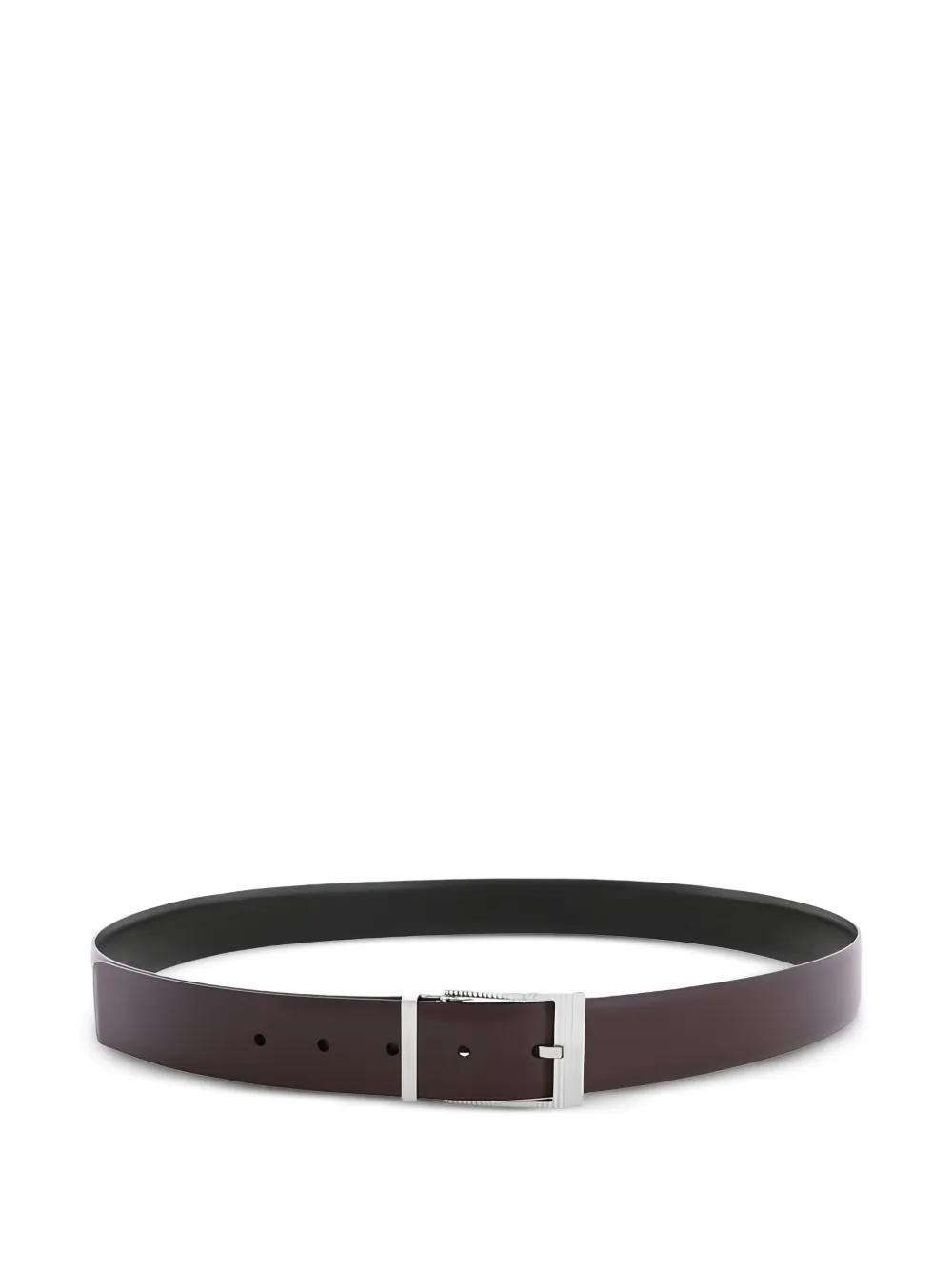 Ferragamo leather belt Zwart