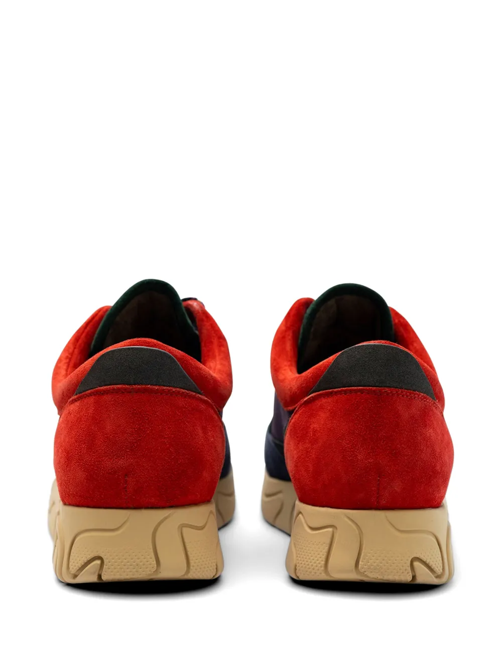 Valentino Garavani lace-up sneakers Blauw
