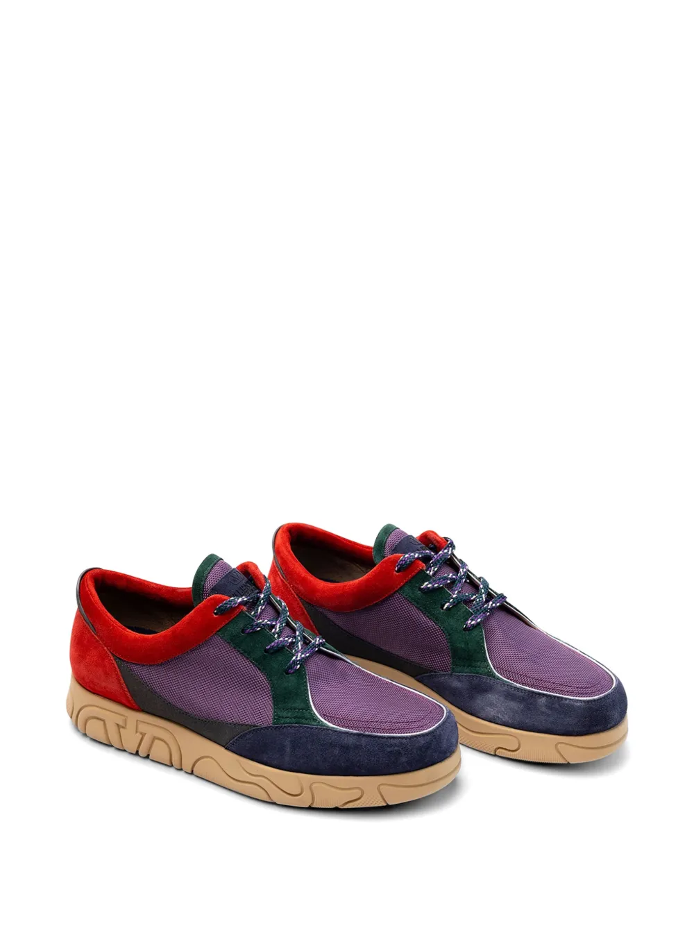 Valentino Garavani lace-up sneakers Blauw