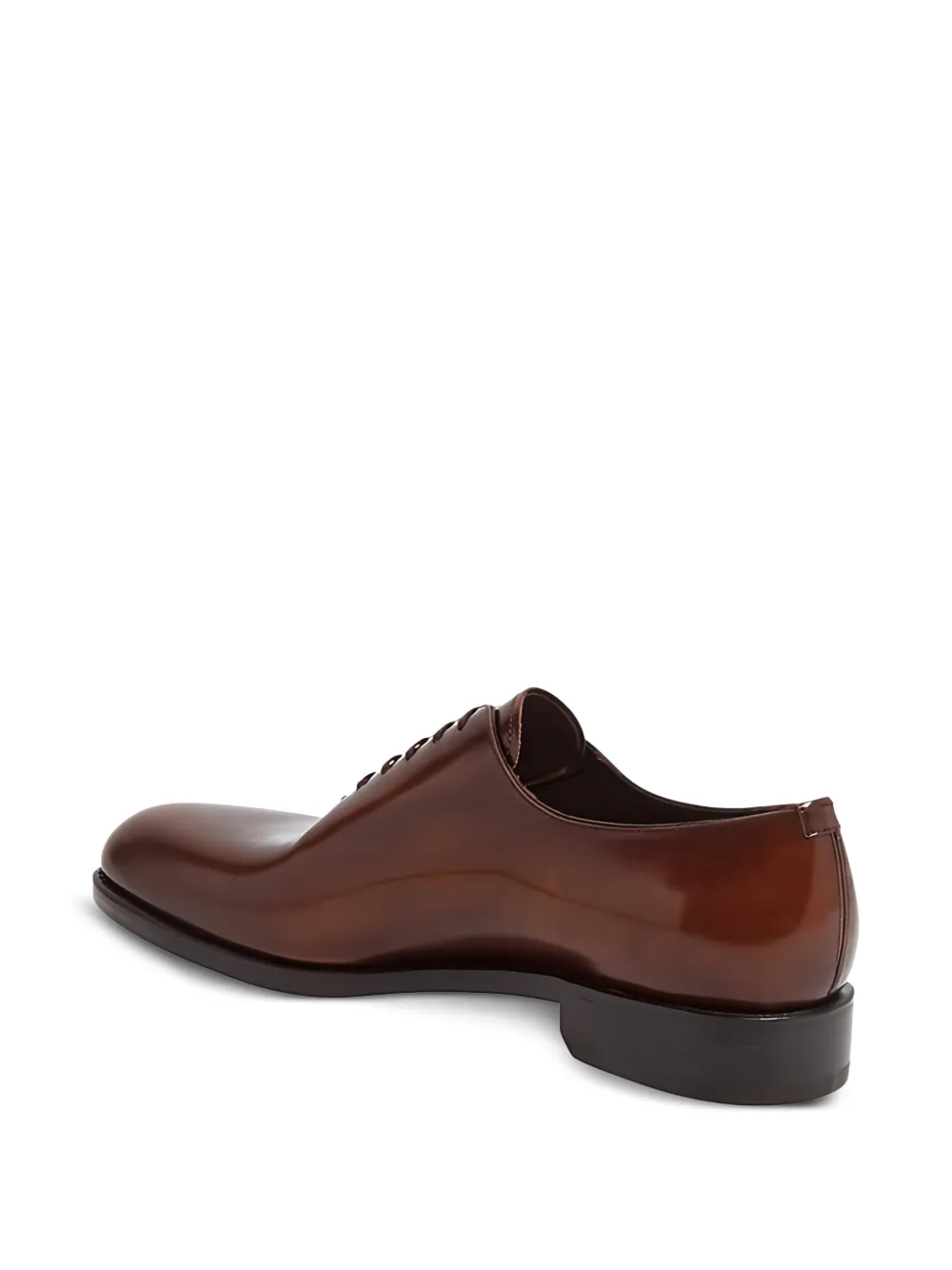 Ferragamo Balmoral leather Oxford shoes Bruin
