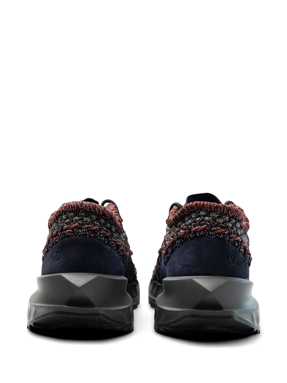 Valentino Garavani Outdoor Crochet sneakers Blauw