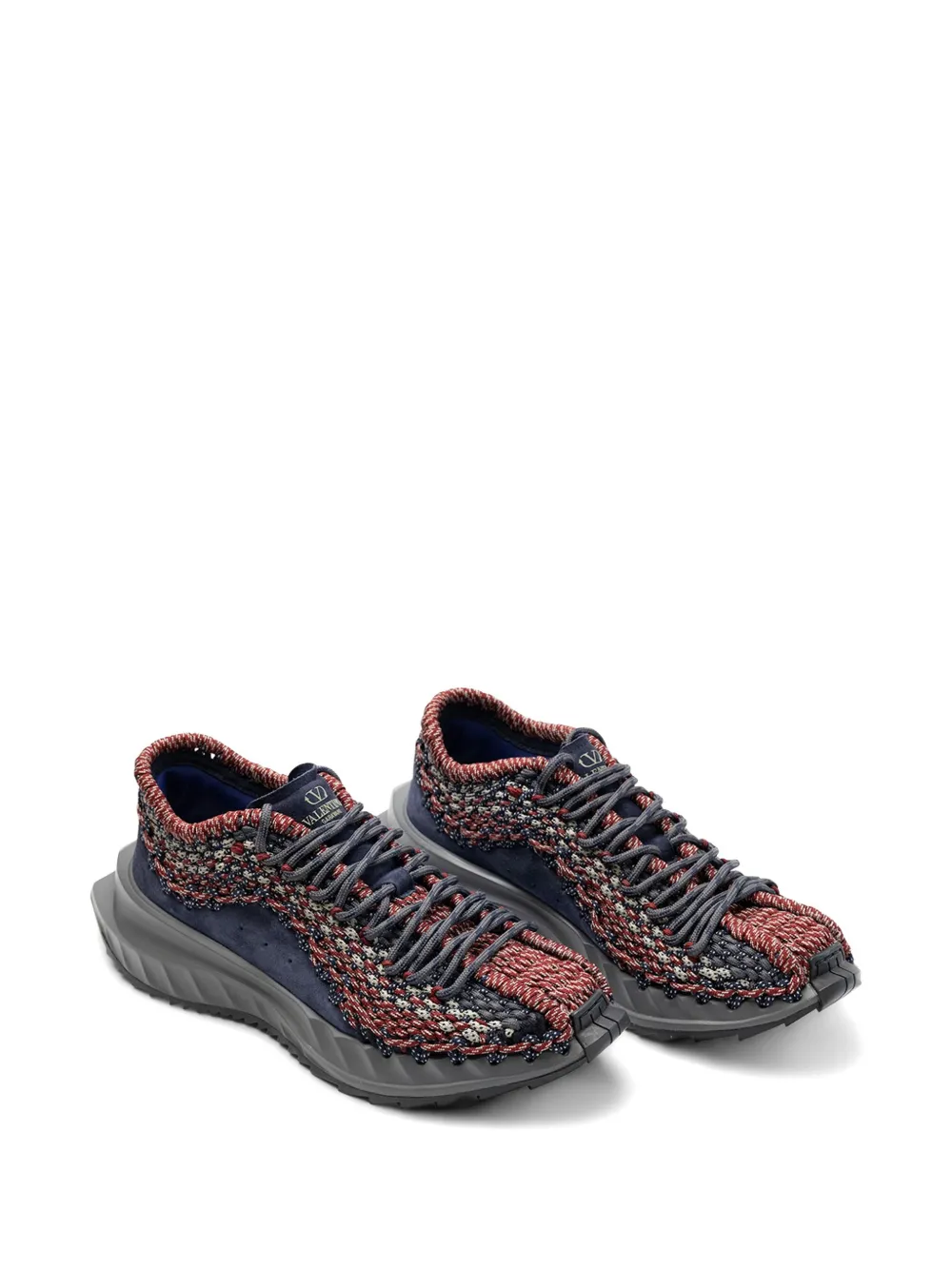 Valentino Garavani Outdoor Crochet sneakers Blauw
