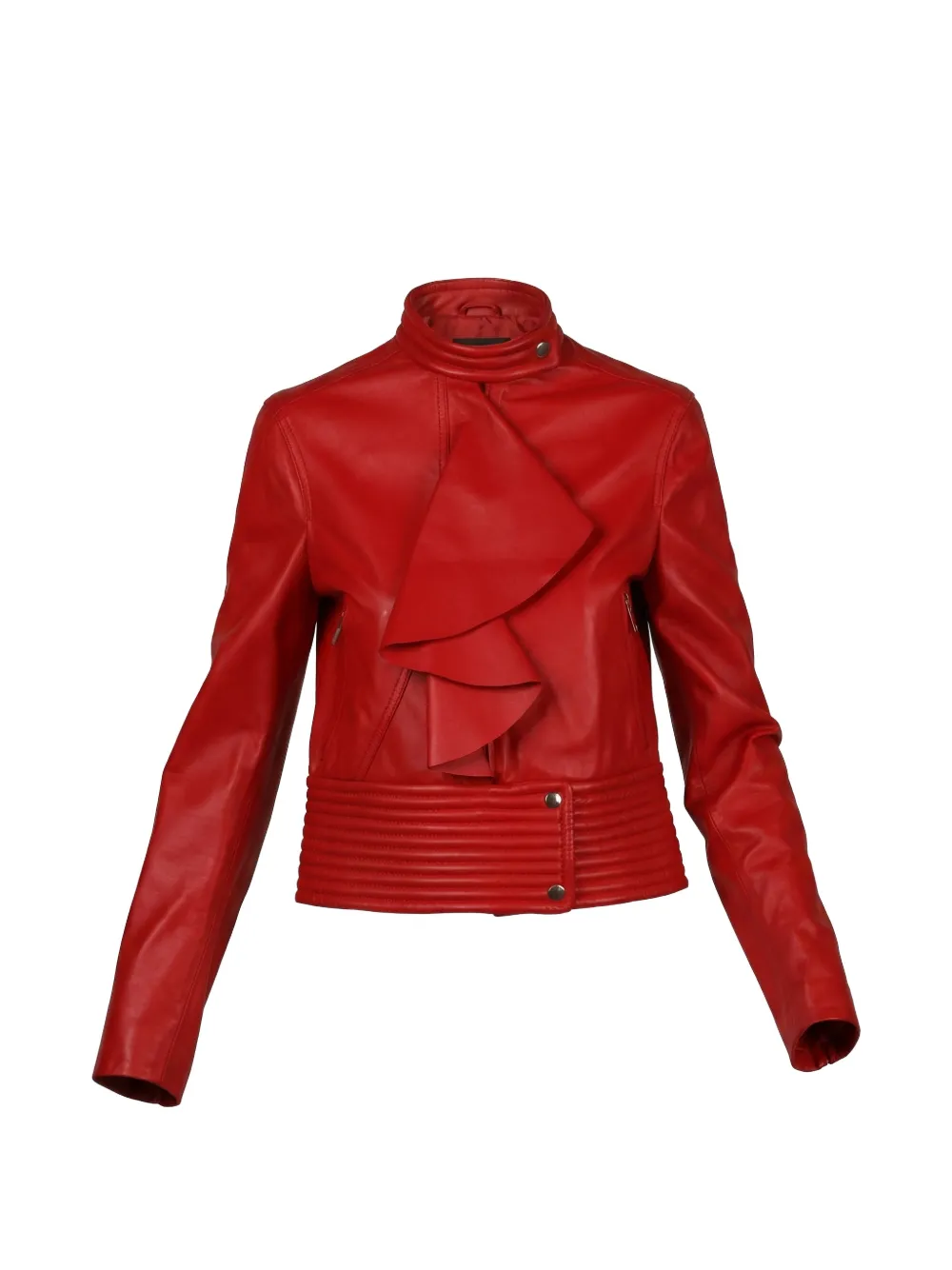Valentino Garavani ruffled jacket - Rot