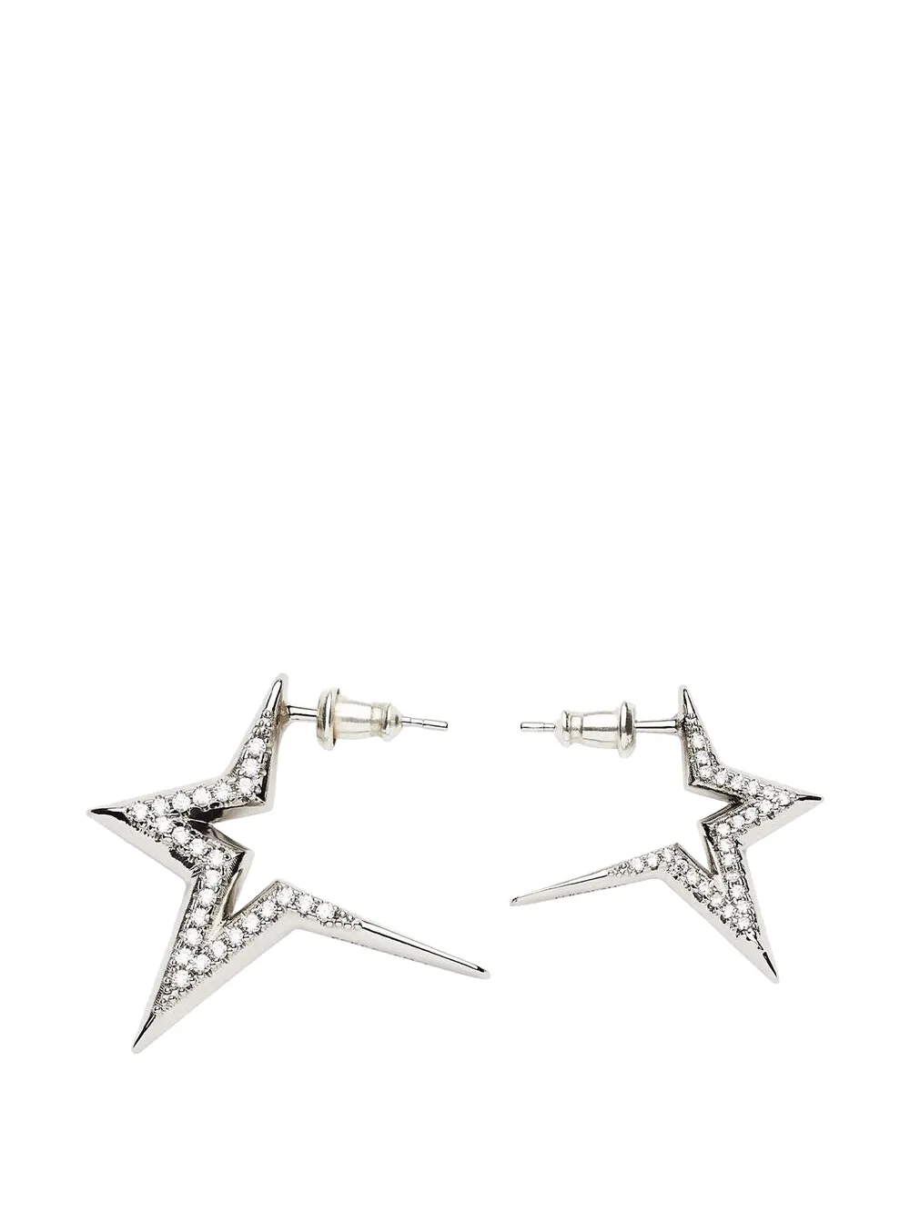 Ferragamo star-shaped earrings - Argento