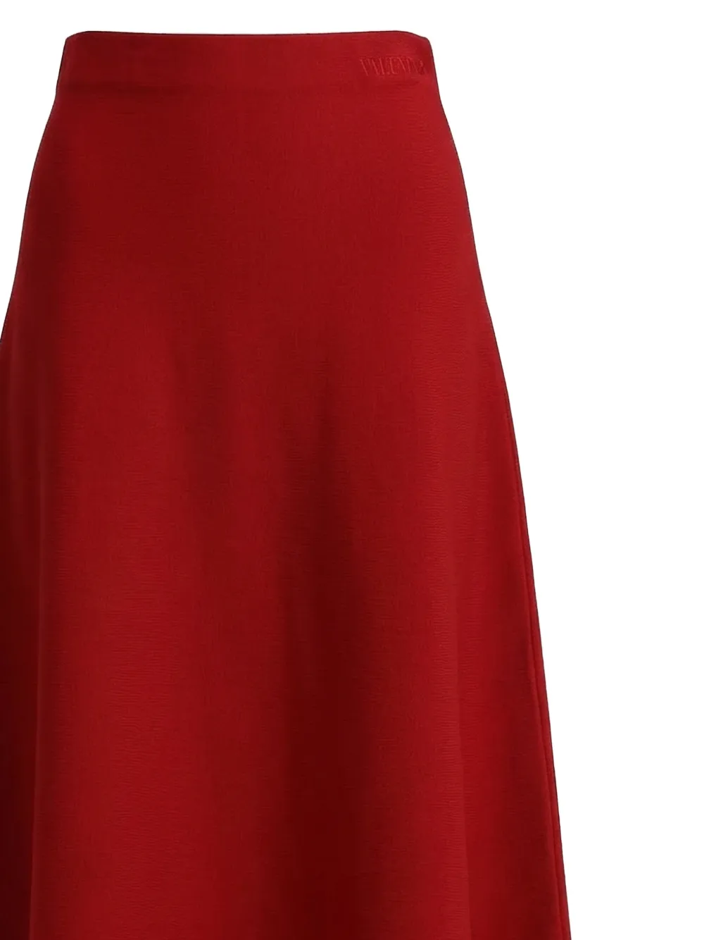 Valentino Garavani Flared midi-rok Rood