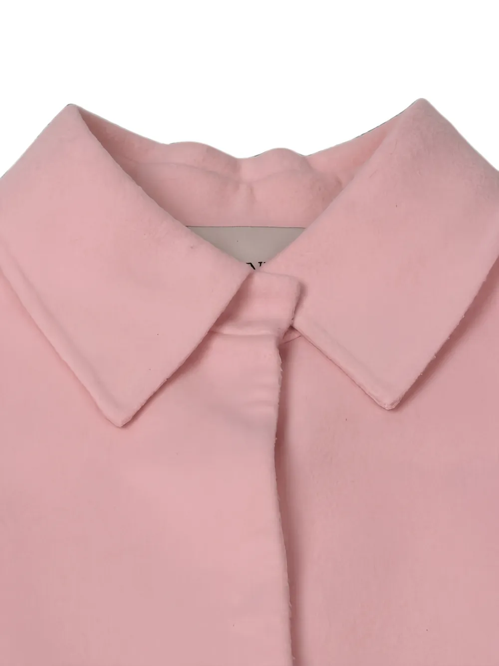 Valentino Garavani Jas met verborgen sluiting en uitlopende rok Roze