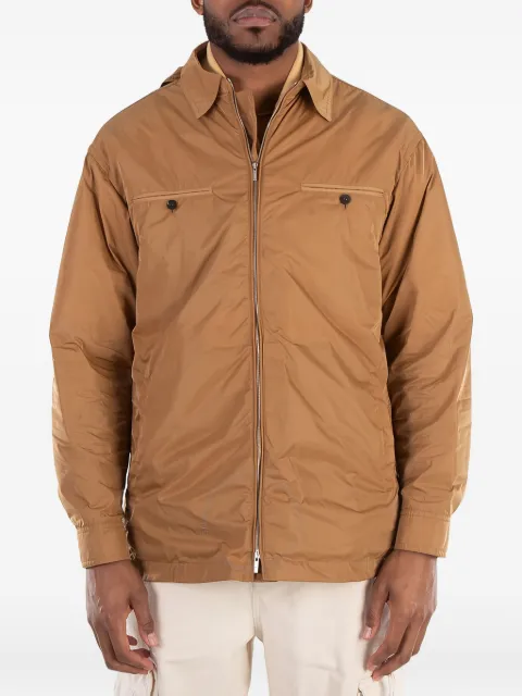 Ferragamo zip hooded jacket