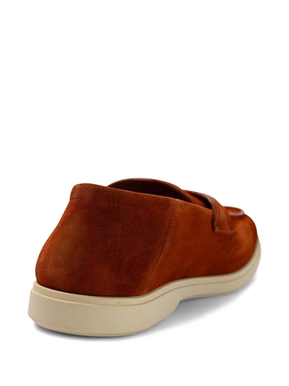 Ferragamo Loafers met bandje Oranje