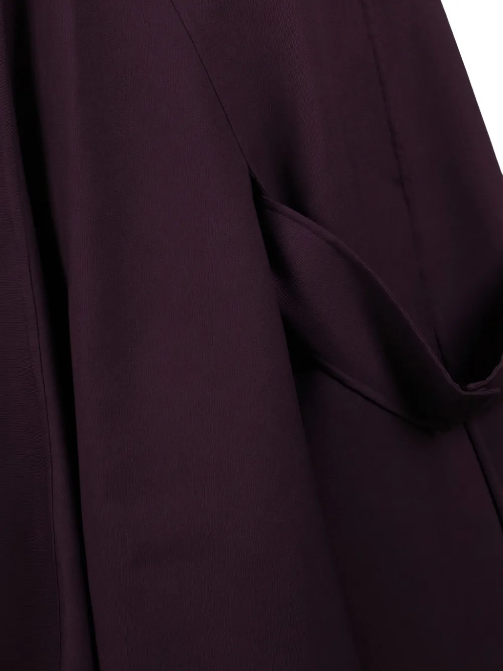 Valentino Garavani Cape met ceintuur Paars